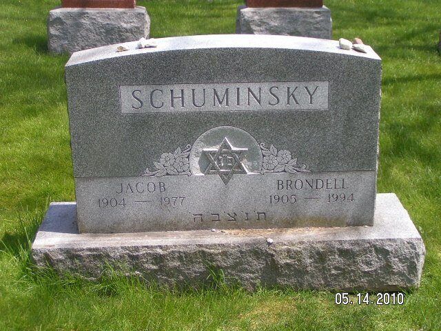 Brondell Bernstein headstone