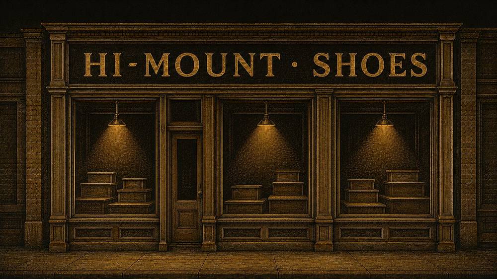 Hi-Mount Shoe Co. storefront, Milwaukee